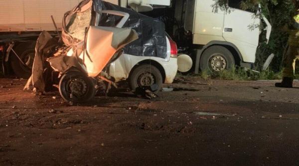 Duas pessoas morrem em acidente de trânsito na BR 158, em Pejuçara
