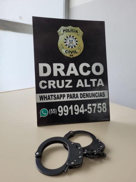DRACO da Polícia Civil cumpre três mandados de prisão preventiva em Cruz Alta