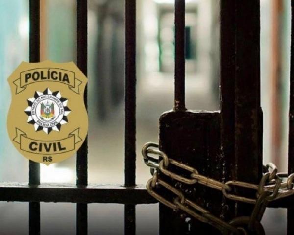 Polícia Civil de Santa Bárbara do Sul cumpre mandado de prisão preventiva