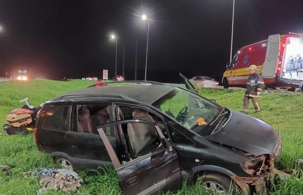 EM SANTA CATARINA: Família Cruz-Altense se envolve em acidente na BR-101