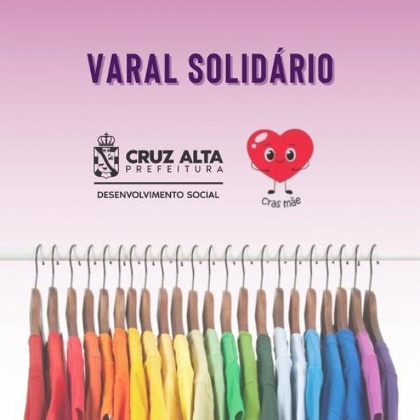 CRAS Comunidade Mãe beneficia pessoas através de Varal Solidário