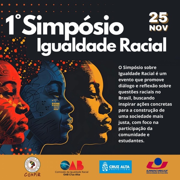 25 DE NOVEMBRO> Cruz Alta realiza 1º Simpósio Municipal da Consciência Negra 