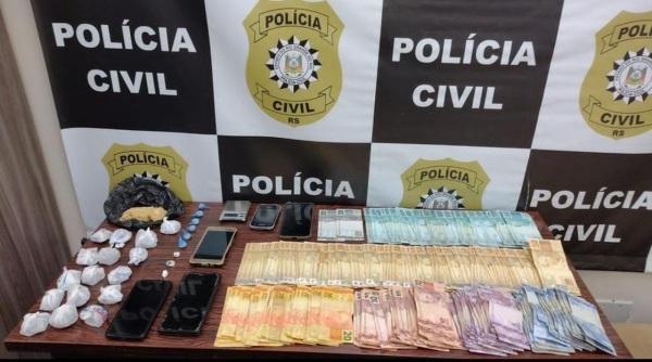 Policia Civil efetua prisão por tráfico de drogas em Selbach
