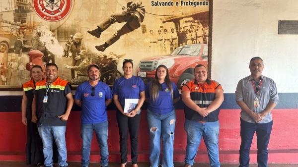 RETIRADA DE FIOS: Defesa Civil de Tupanciretã conhece projeto de Cruz Alta