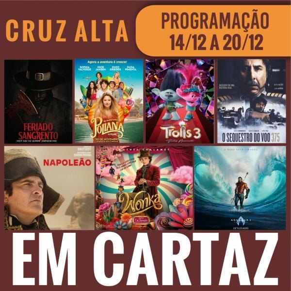Cine Globo Cinemas tem seis filmes em cartaz; confira programação