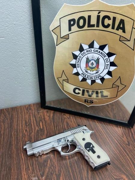 Polícia Civil de Cruz Alta apreende arma de fogo 