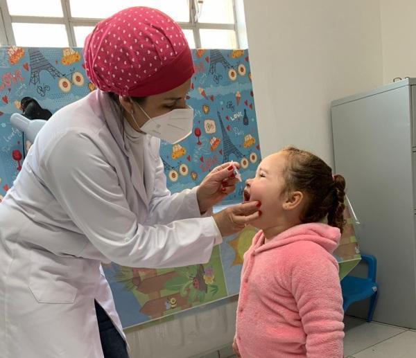 Cruz Alta tem 72% do público-alvo vacinado contra a pólio