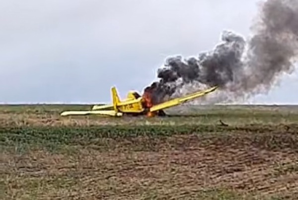 PALMEIRA DAS MISSÕES> Aeronave agrícola faz pouso de emergência em lavoura