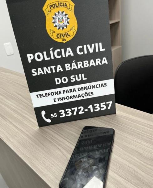 SANTA BÁRBARA: Polícia Civil apreende celular de investigado por estupro