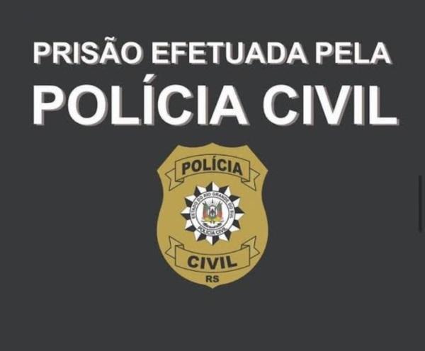 Polícia Civil prende suspeito da prática do crime de roubo em Ibirubá