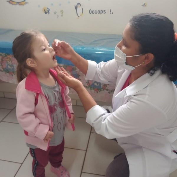 Vacinação contra a Poliomielite continuará disponível nas ESFs 