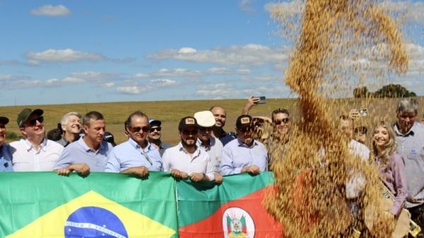 AGRICULTURA: Otimismo marca abertura oficial da colheita da soja no Estado