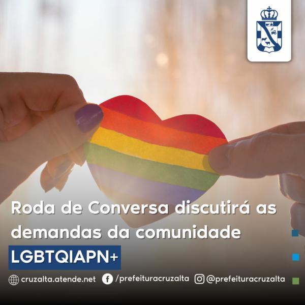 Roda de Conversa discutirá as demandas da comunidade LGBTQIAPN+