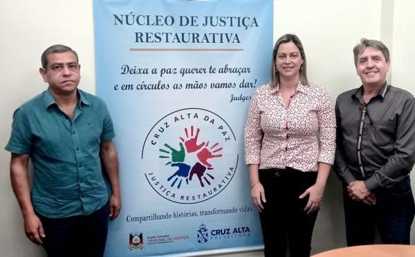 Rotary Club Erico Veríssimo propõe parceria com Núcleo de Justiça Restaurativa