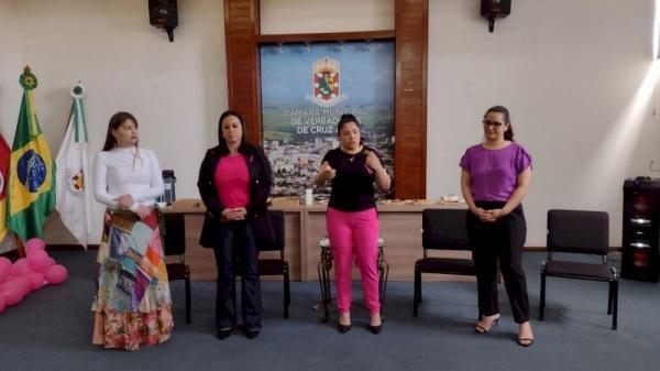 Procuradoria da Mulher realiza roda de conversa alusiva ao Outubro Rosa
