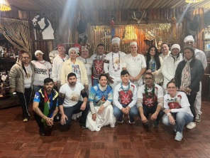 DIA D AXÉ> Comitiva de Cruz Alta levou donativos de arrecadação para Canoas 