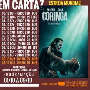 CINEMA: Confira os filmes em Cartaz neste sábado em Cruz Alta