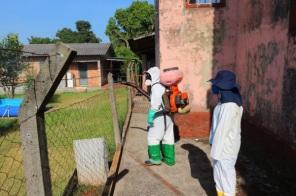 VILA LIZABEL: Saúde realiza bloqueio químico contra o mosquito da Dengue