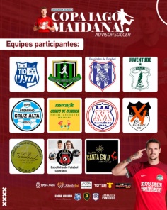 COMEÇA HOJE> A 2ª Edição da Copa Iago Maidana no Clube Arranca