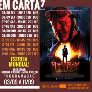 CINEMA: Confira os filmes em Cartaz neste sábado 07 de Setembro em Cruz Alta