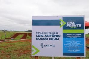 Pista de Motocross Luís Antônio Bucco Brum foi inaugurada na Fenatrigo