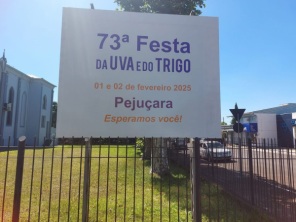 NO INÍCIO DE FEVEREIRO> 73ª Edição da Festa da Uva e do Trigo de Pejuçara