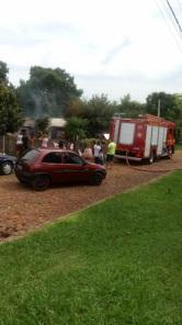 CRUZ ALTA: Incêndio destrói residência no Bairro Planalto na tarde do domingo 
