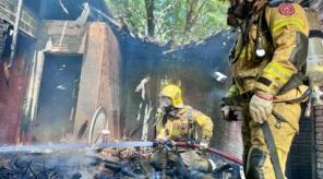 Incêndio destrói residência em Panambi; ninguém ficou ferido