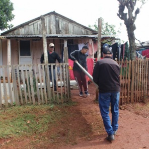 TEMPORAL>Prefeitura distribuiu 460 telhas para famílias atingidas em Cruz Alta