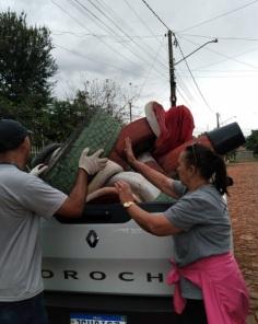 COMBATE À DENGUE: Vigilância Ambiental em saúde recolhe pneus em Cruz Alta