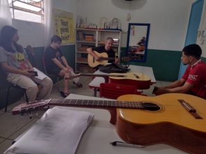 Oficinas do Coxilha vai à Escola seguem após o encerramento do festival