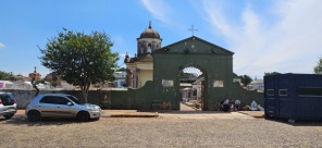 Furto de mármore e suportes de alumínio no Cemitério de Cruz Alta