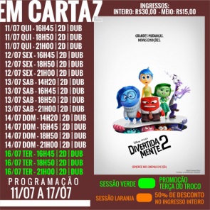 CINEMA: Confira os filmes em Cartaz neste sábado em Cruz Alta