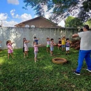CRAS Sol promove atividades físicas nas escolas infantis de Cruz Alta