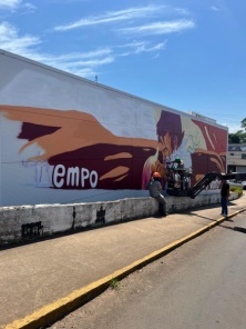 Segundo Mural do Projeto CruzArte - Cores e Murais que nos Conectam é revelado