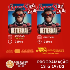 CINEMA: Confira os filmes em Cartaz neste sábado em Cruz Alta