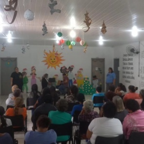 NA SEGUNDA> Festa de Natal do grupo de idosos do CRAS Sol