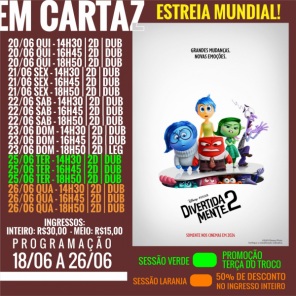 CINEMA: Confira os filmes em Cartaz neste sábado em Cruz Alta