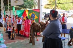 Mais duas escolas receberam o projeto Chama crioula vai à Escola