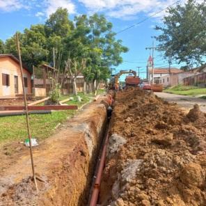 Corsan investe R$ 2,8 milhões em obras de esgoto que beneficiarão os bairros S