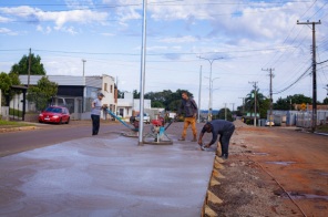 MODERNIZAÇÃO> Avançam obras da Avenida Xavantes em Cruz Alta
