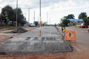 MODERNIZAÇÃO> Avançam obras da Avenida Xavantes em Cruz Alta