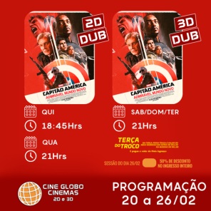 CINEMA: Confira os filmes em Cartaz neste sábado em Cruz Alta