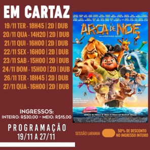 CINEMA: Confira os filmes em Cartaz neste sábado em Cruz Alta