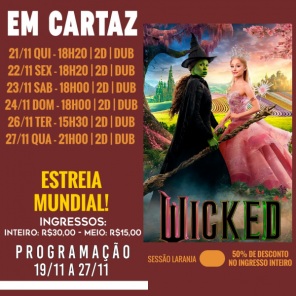 CINEMA: Confira os filmes em Cartaz neste sábado em Cruz Alta