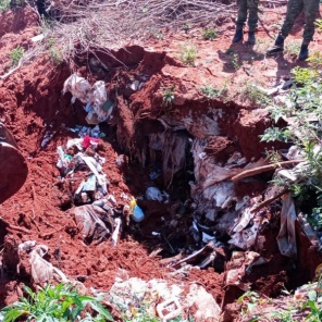 Brigada Militar constata descarte irregular de resíduos em Boa Vista do Incra