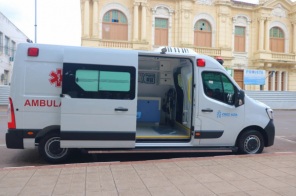 Cruz Alta recebe nova ambulância com emenda do Deputado Estadual Rafael Braga