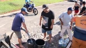 CRUZ ALTA SEM ÁGUA: Defesa Civil começa  abastecer bairros com caminhão pipa