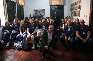 Estudantes de Lajeado visitam o Museu Erico Verissimo em Cruz Alta