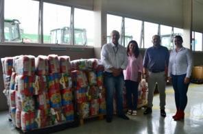 Hospital São Vicente de Paulo recebe doações de alimentos